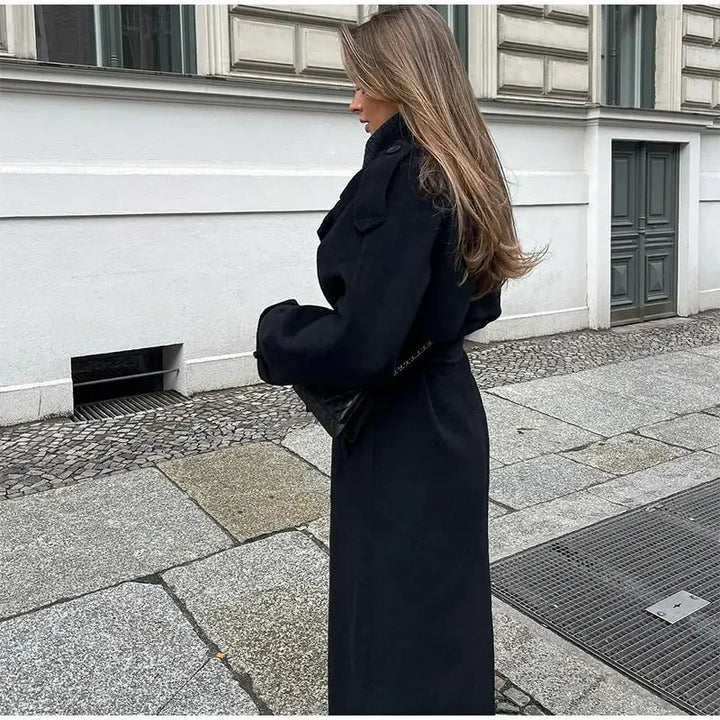 Elsie | Women's Double-Breasted Trench Coat