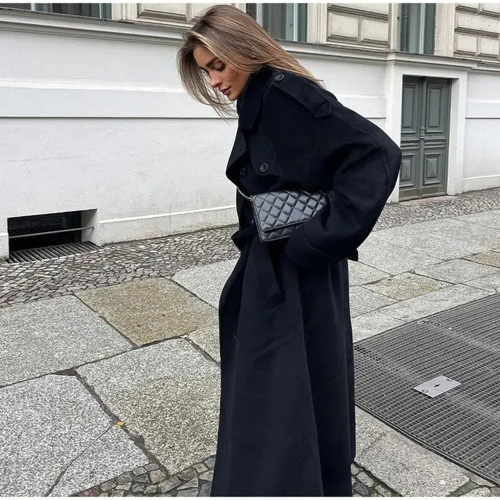 Elsie | Women's Double-Breasted Trench Coat