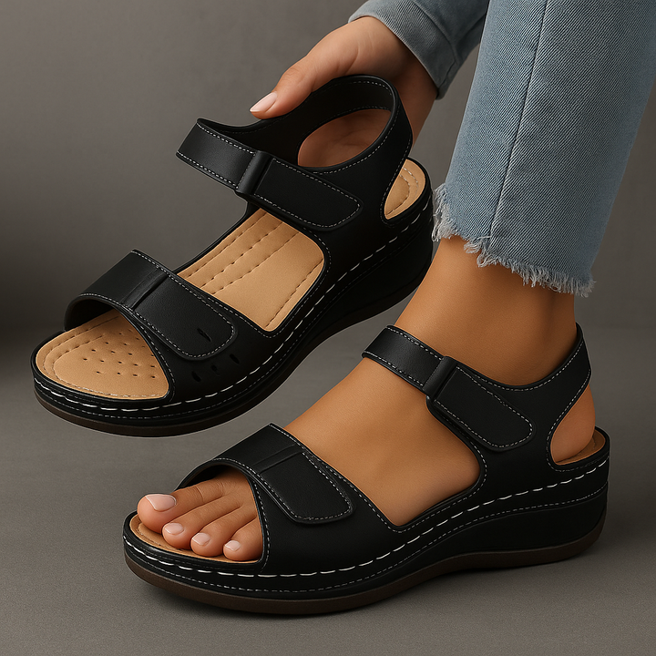 Ava | Women’s Comfort Wedge Summer Sandals