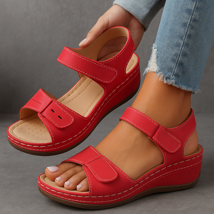 Ava | Women’s Comfort Wedge Summer Sandals