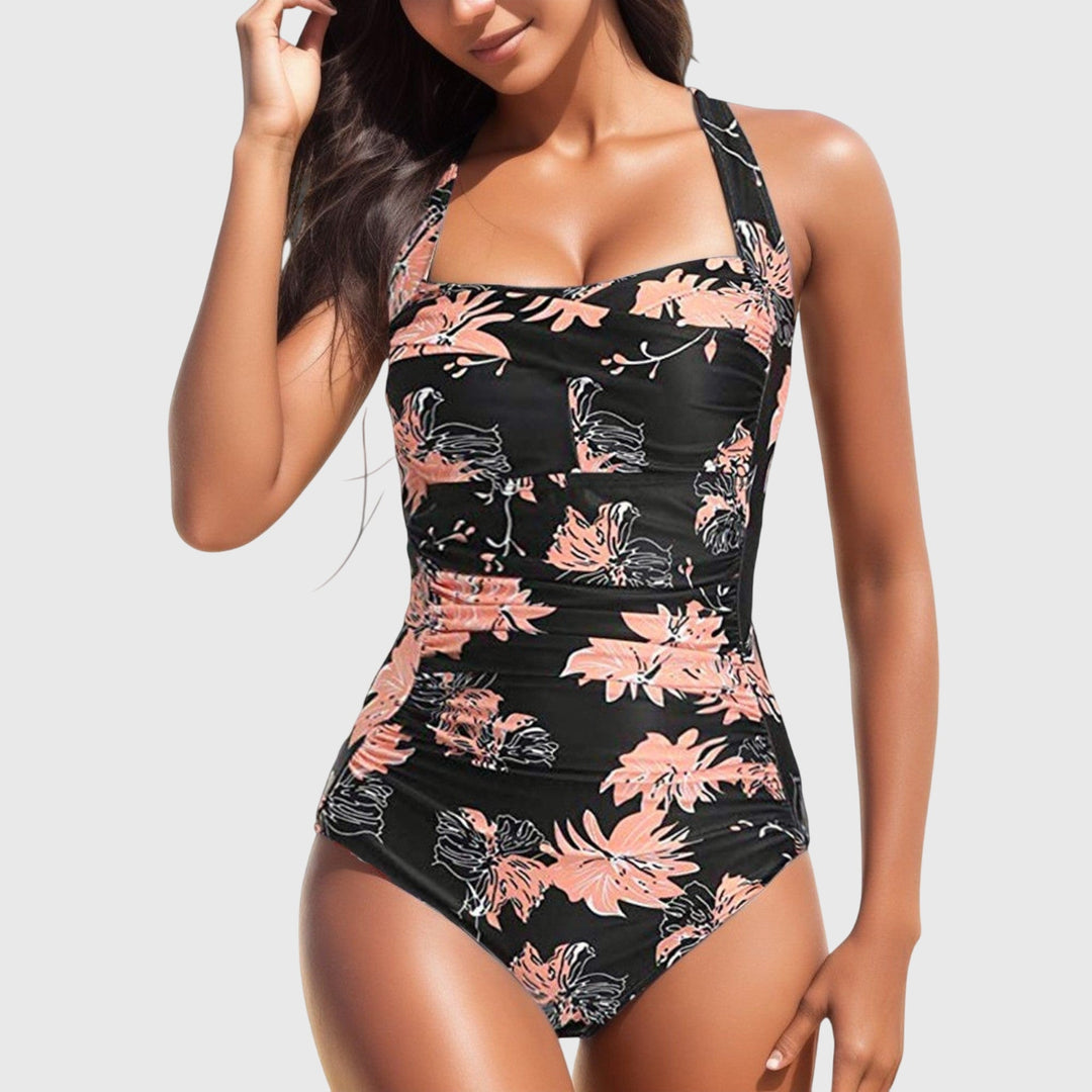 Isabelle | Women’s Tropical Print One-Piece Swimsuit
