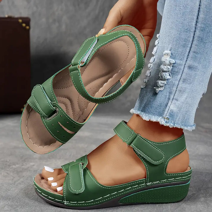 Ava | Women’s Comfort Wedge Summer Sandals