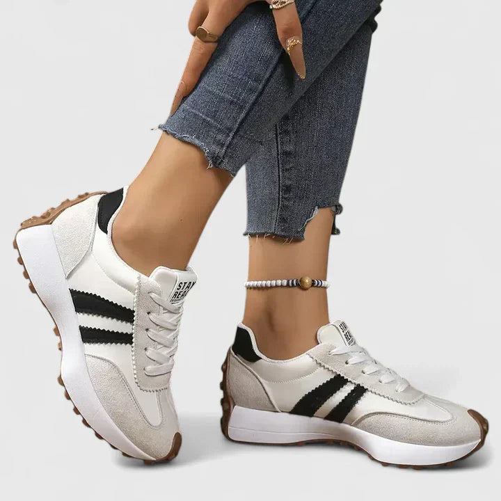 Bethany | Women Spring Retro Lace-Up Sneakers