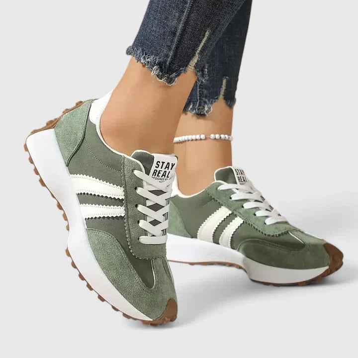 Bethany | Women Spring Retro Lace-Up Sneakers