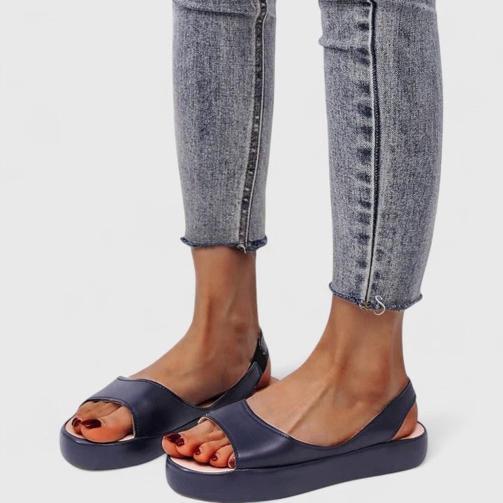 Ella | Womens Platform Slingback Sandals
