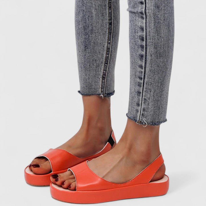 Ella | Womens Platform Slingback Sandals