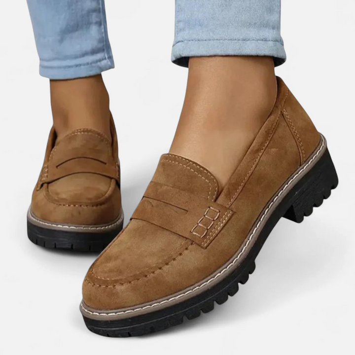 Arden | Women Classic Chunky Sole Loafers