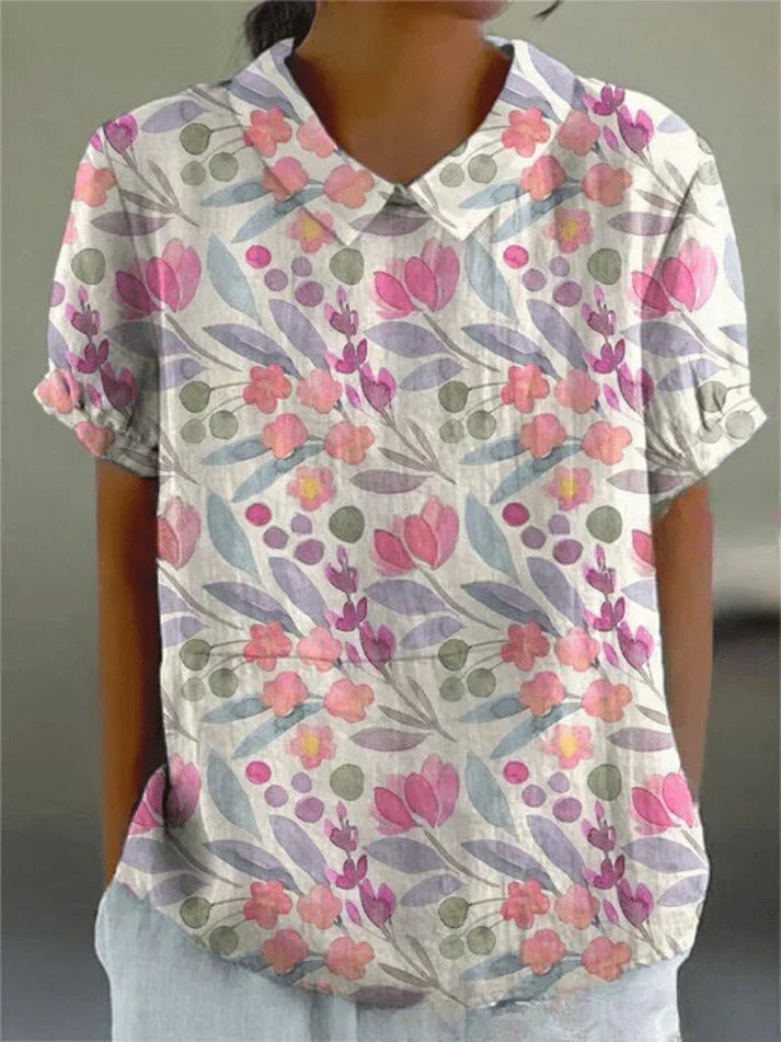 Matilda | Classic Floral Blouse
