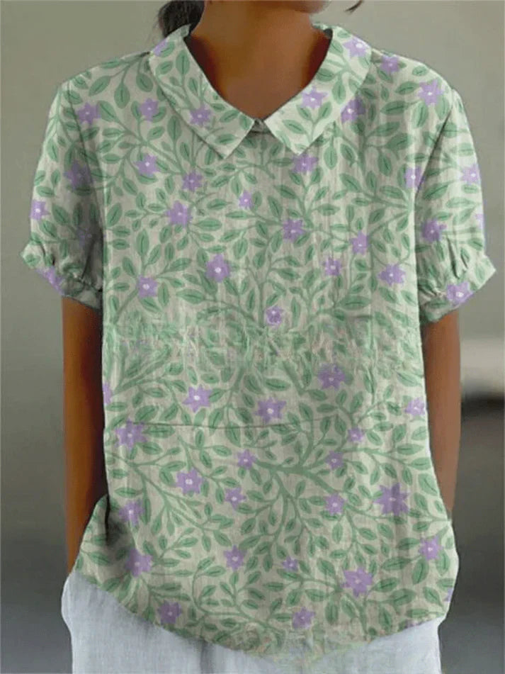Matilda | Classic Floral Blouse