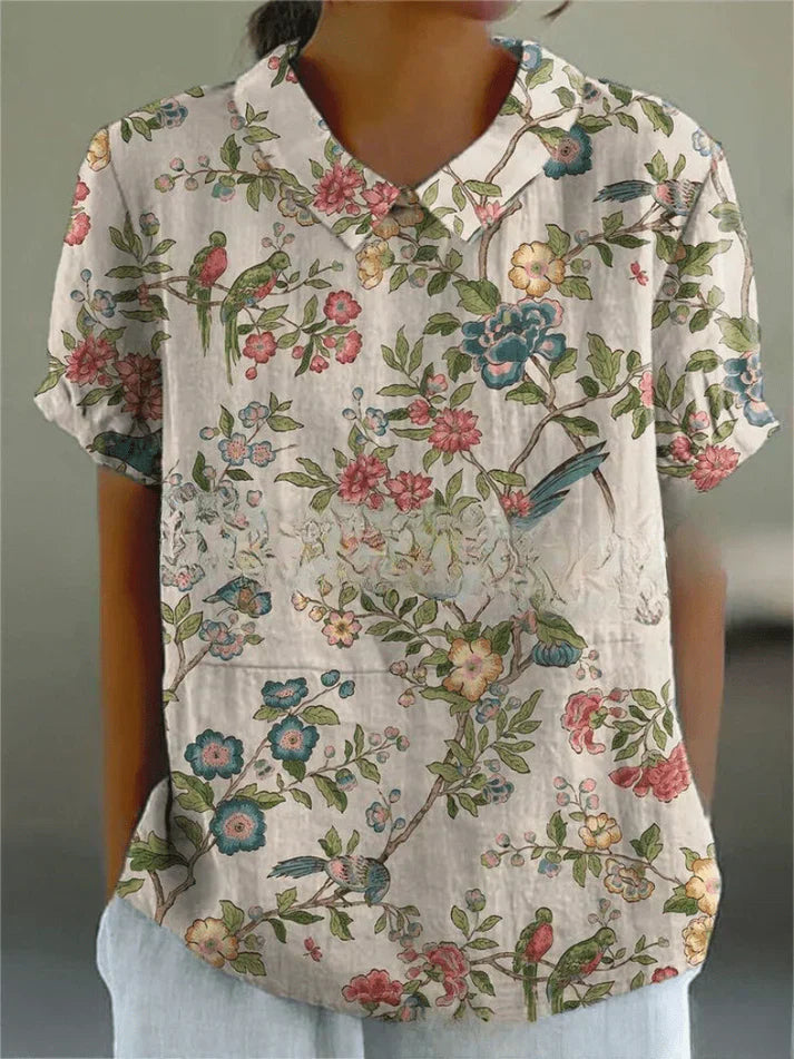Matilda | Classic Floral Blouse