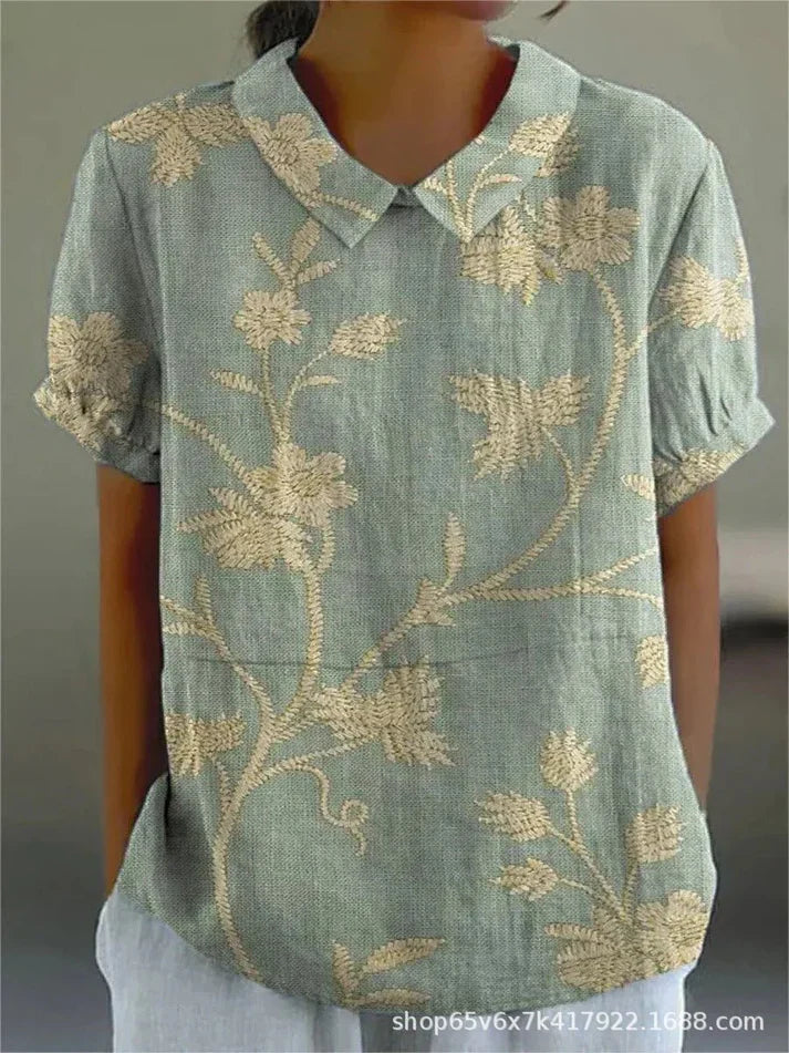 Matilda | Classic Floral Blouse