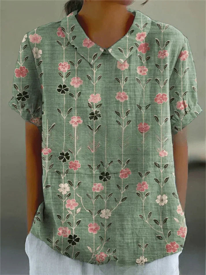 Matilda | Classic Floral Blouse