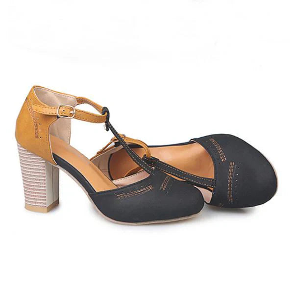 Christian | Women’s Spring Chunky Heel Mary Janes