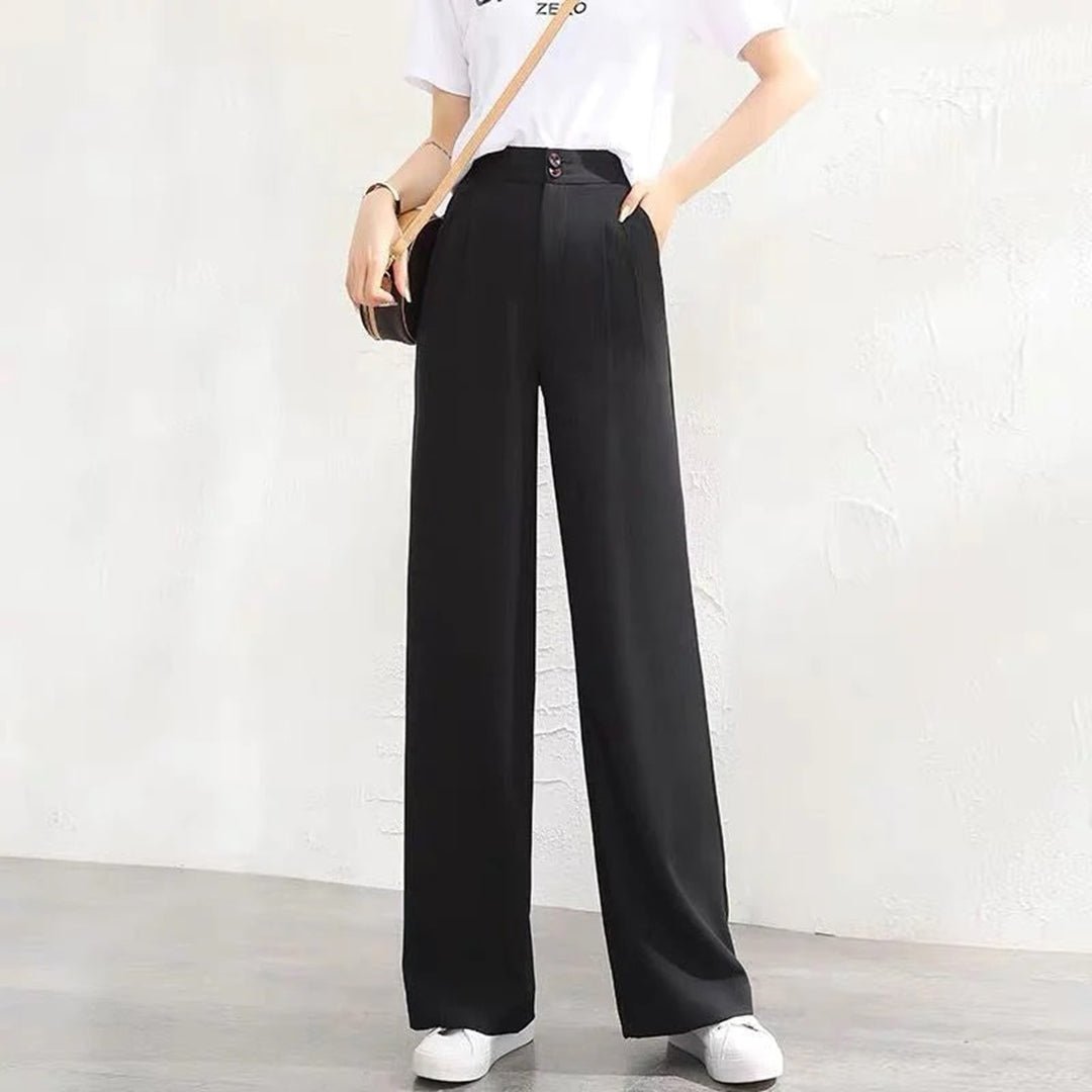 Willow | Linen Wide Leg Trousers High-Waisted Lightweight Breathable