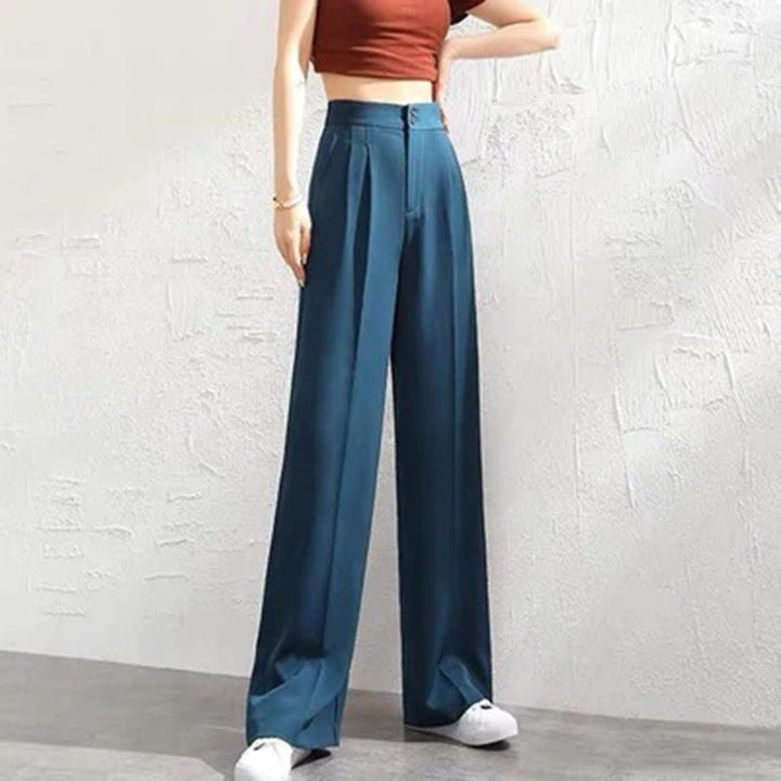 Willow | Linen Wide Leg Trousers High-Waisted Lightweight Breathable