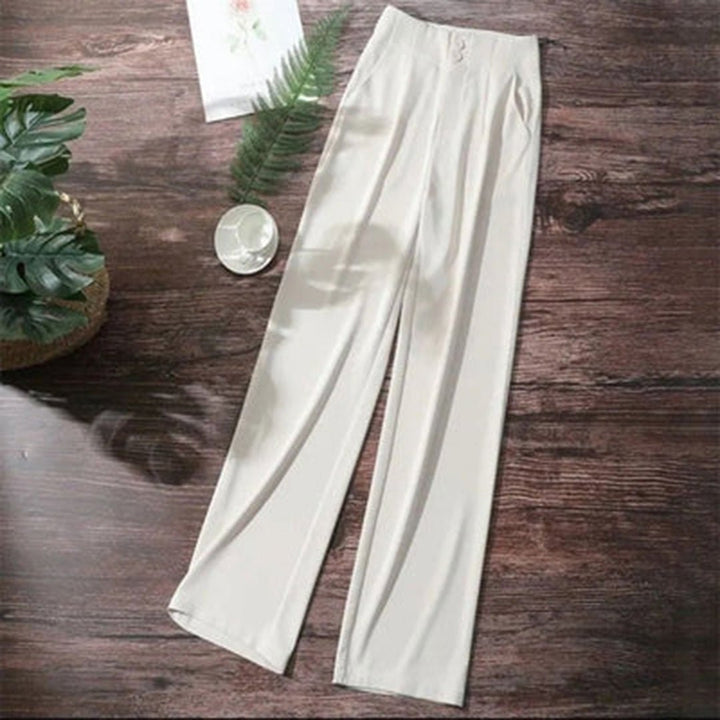Willow | Linen Wide Leg Trousers High-Waisted Lightweight Breathable