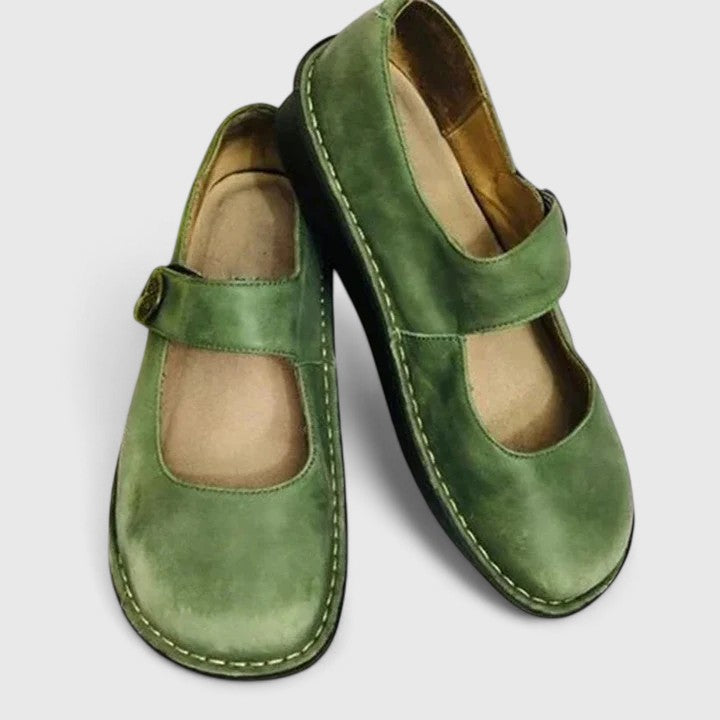 Isabella | Womens Strap Detail Slip On Shoes