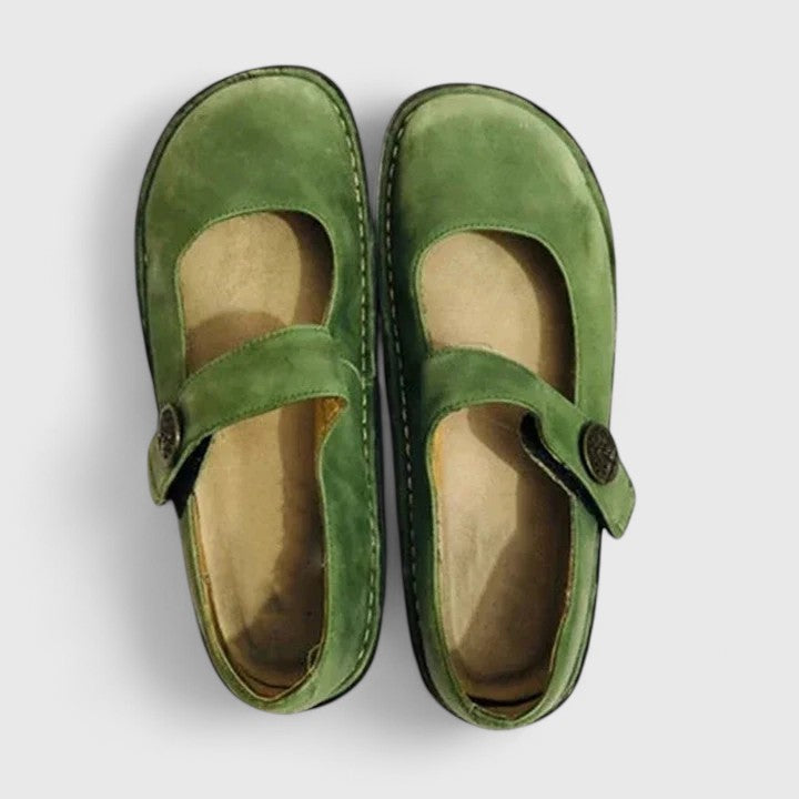 Isabella | Womens Strap Detail Slip On Shoes