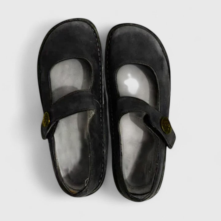 Isabella | Womens Strap Detail Slip On Shoes