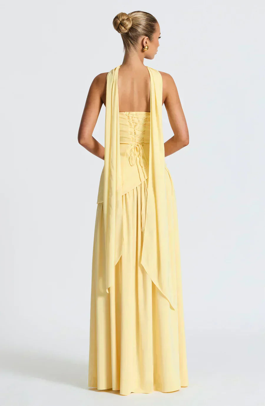 Julia | Women Wedding Guest Asymmetric Maxi Dress