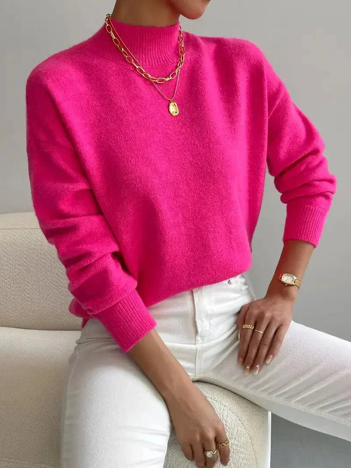 Bethany | Women's  Long Sleeve Pullover Sweater Top