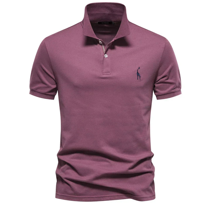 Scott | Men's Short Sleeve Button Polo Shirt