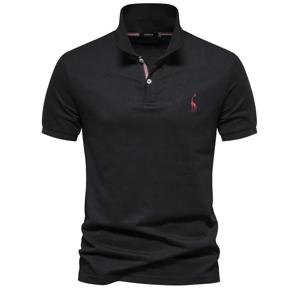 Scott | Men's Short Sleeve Button Polo Shirt