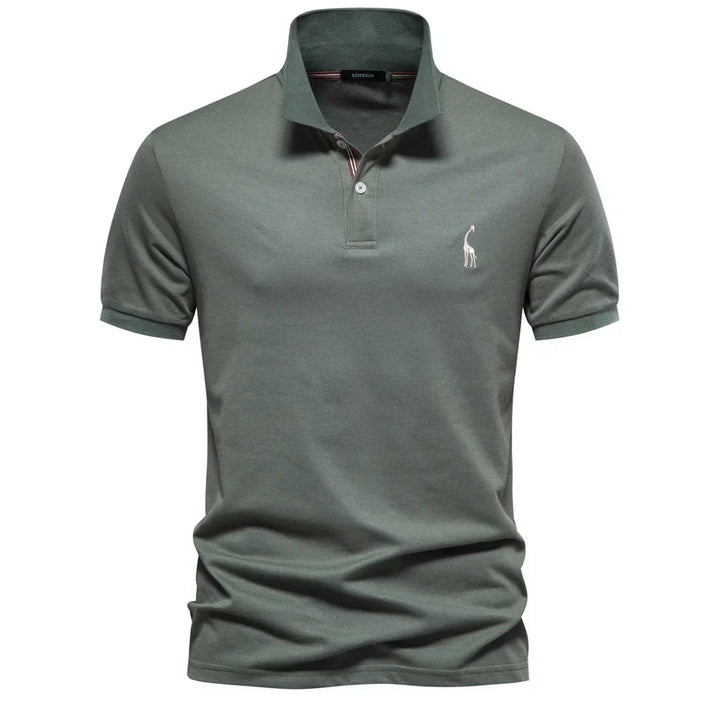 Scott | Men's Short Sleeve Button Polo Shirt