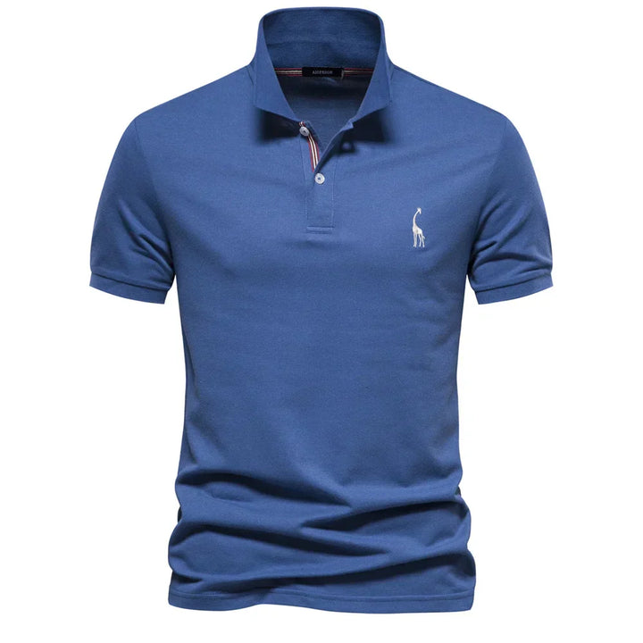 Scott | Men's Short Sleeve Button Polo Shirt