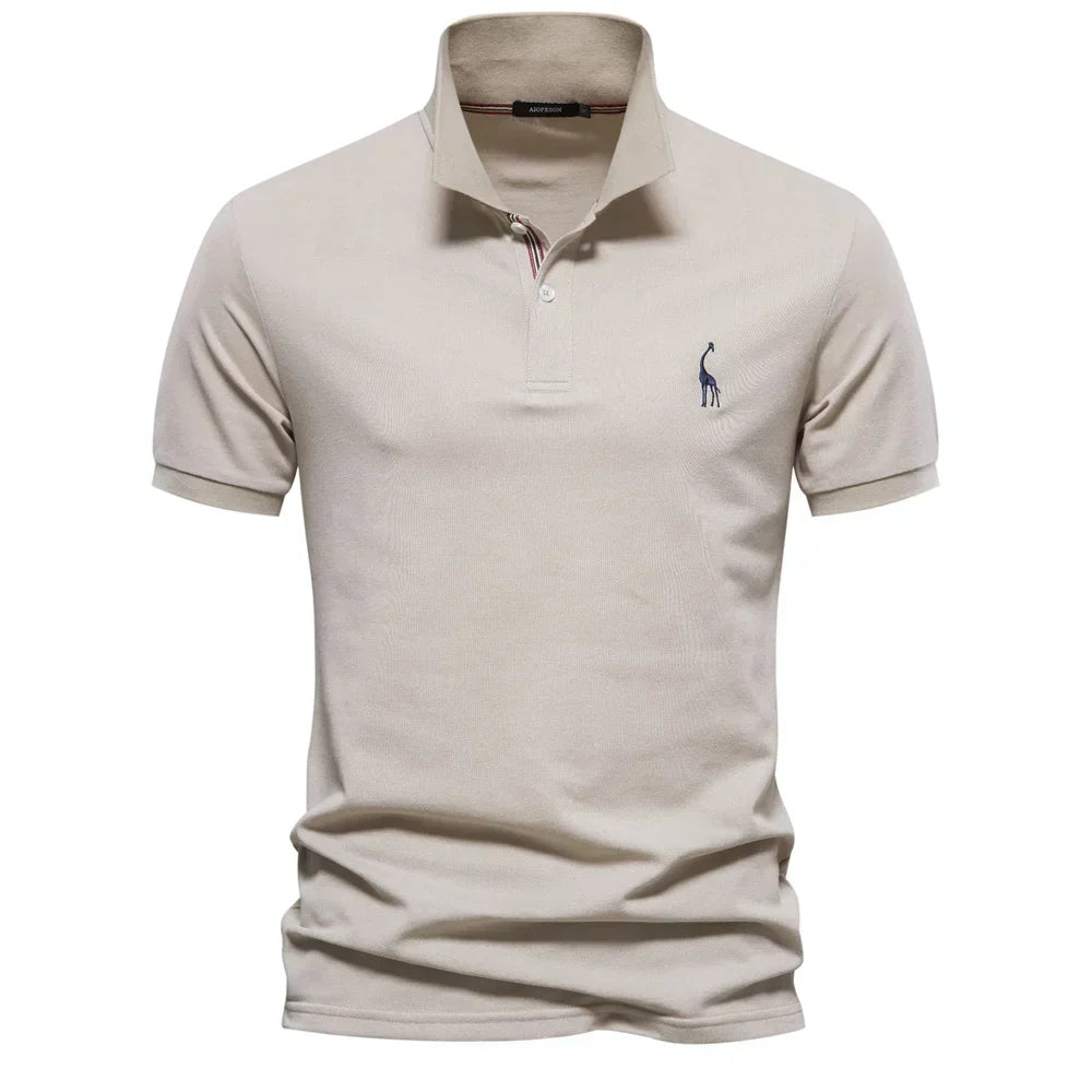 Scott | Men's Short Sleeve Button Polo Shirt