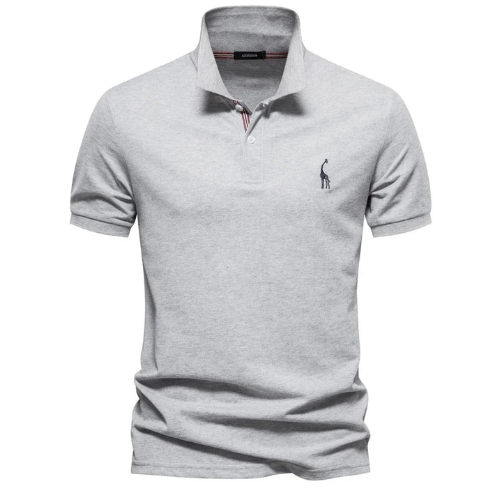 Scott | Men's Short Sleeve Button Polo Shirt