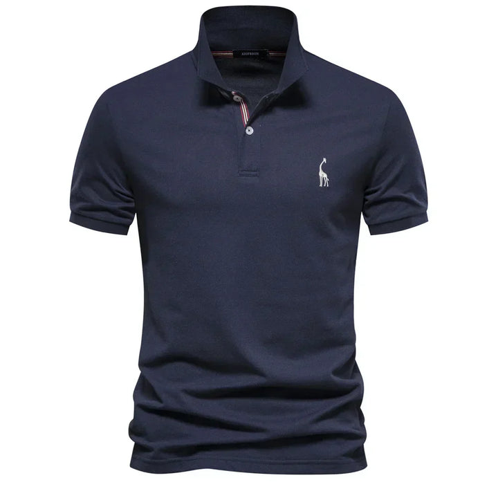 Scott | Men's Short Sleeve Button Polo Shirt