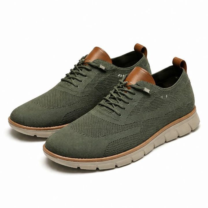 Jacob | Men's Breathable Mesh Lace-Up Casual Trainers