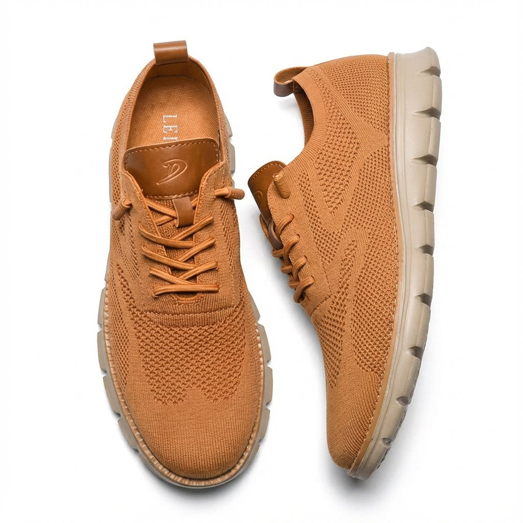 Jacob | Men's Breathable Mesh Lace-Up Casual Trainers