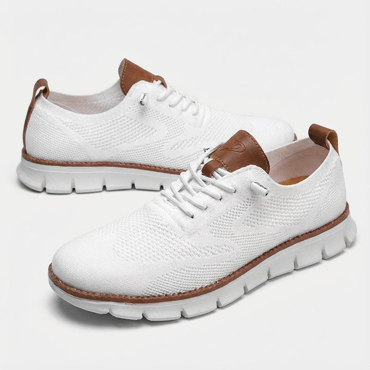 Jacob | Men's Breathable Mesh Lace-Up Casual Trainers