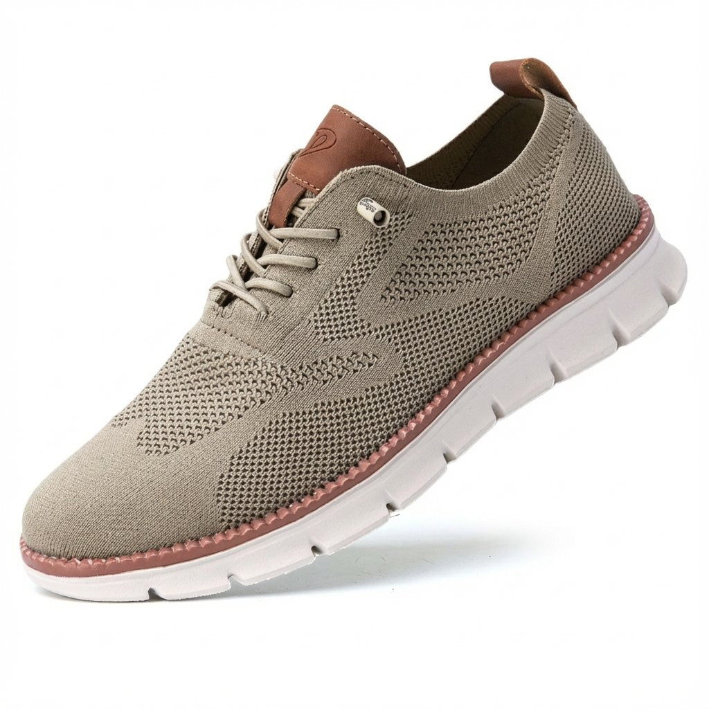 Jacob | Men's Breathable Mesh Lace-Up Casual Trainers