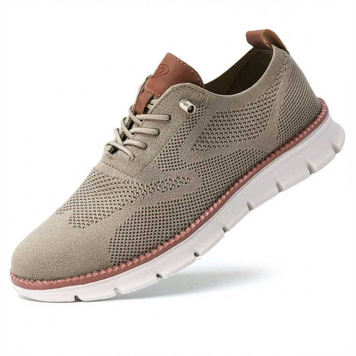 Jacob | Men's Breathable Mesh Lace-Up Casual Trainers
