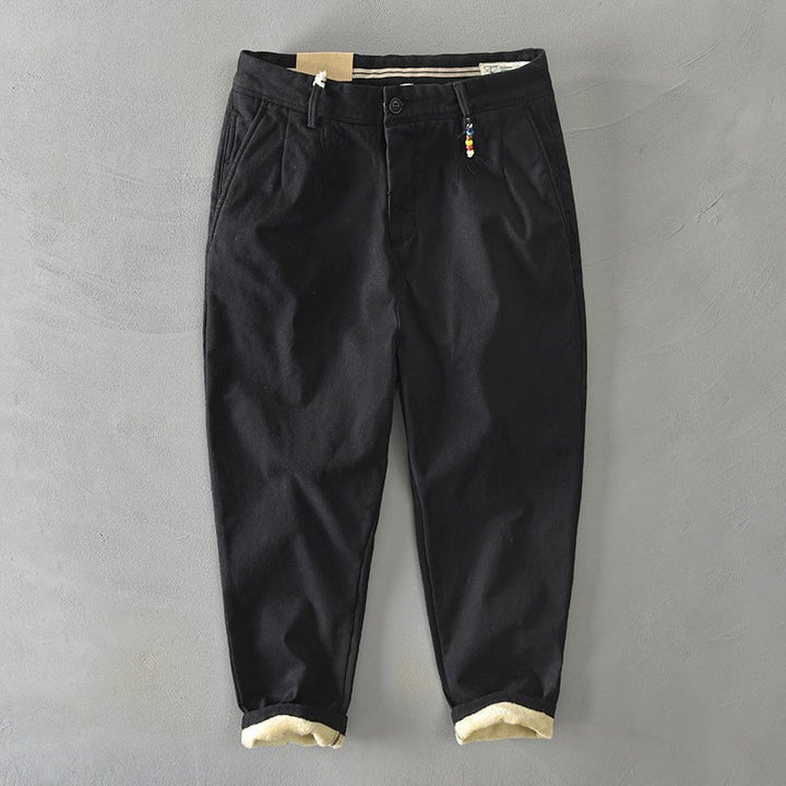 Oscar | Men's Mid-Rise Tapered Chino Trousers