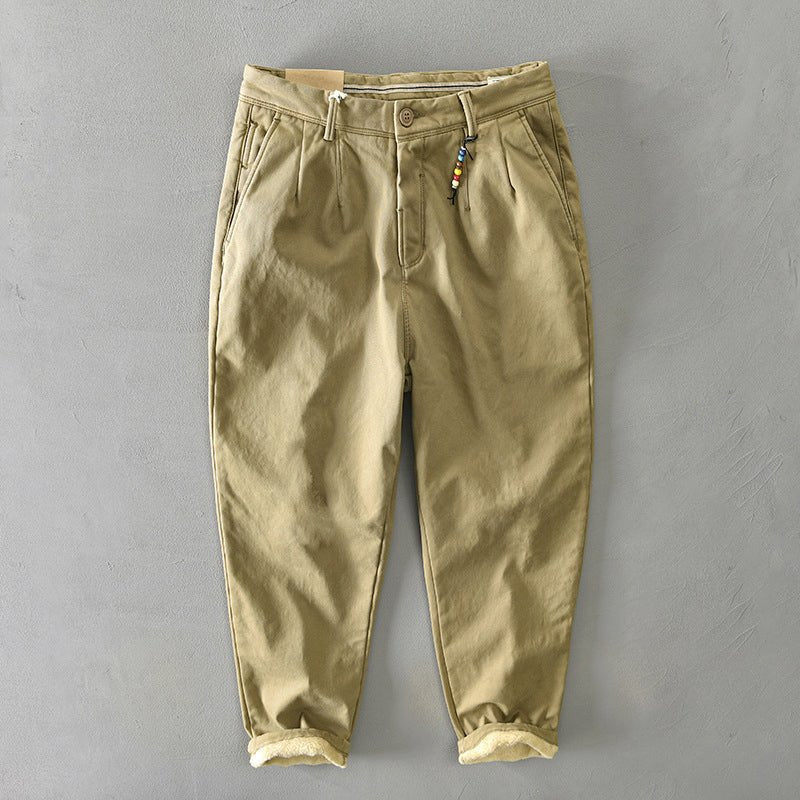 Oscar | Men's Mid-Rise Tapered Chino Trousers