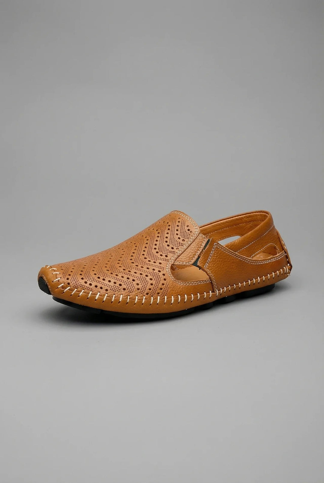 William | Men's Perforated Slip-On Breathable Summer Loafers