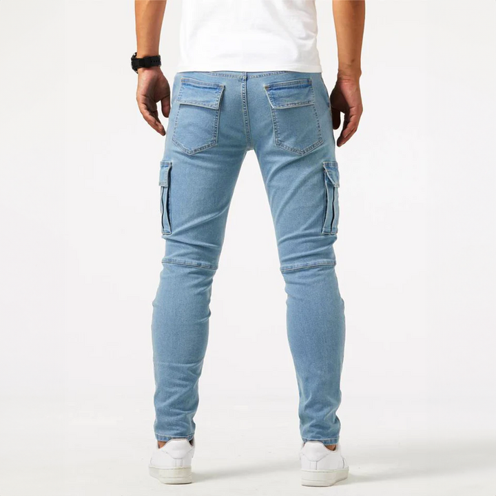David | Men's Slim Fit Cargo Pocket Pants