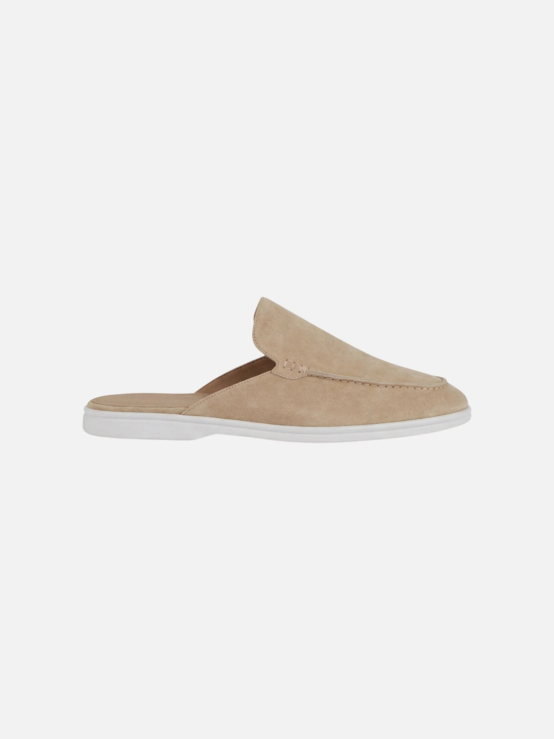 Muhammad | Men's Slip-On Mules Open Heel Stitched Detail Casual