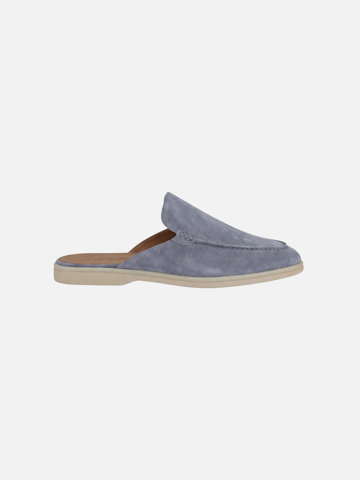 Muhammad | Men's Slip-On Mules Open Heel Stitched Detail Casual