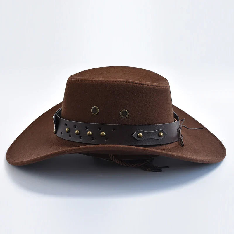 Elliot | Men's Wide Brim Western Cowboy Hat