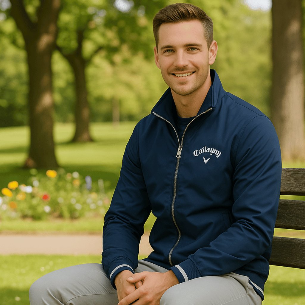 Harry | Men's Windbreaker Jacket Water-Resistant Full Zip