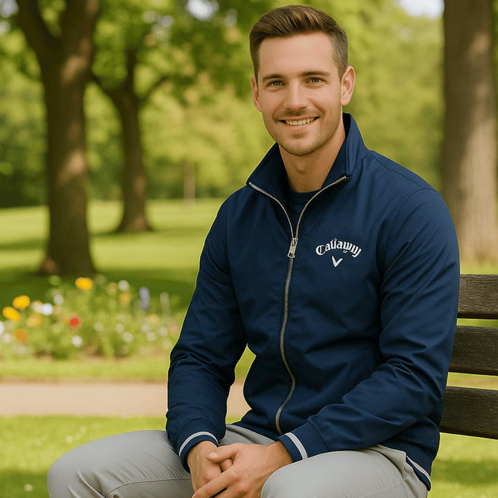 Harry | Men's Windbreaker Jacket Water-Resistant Full Zip