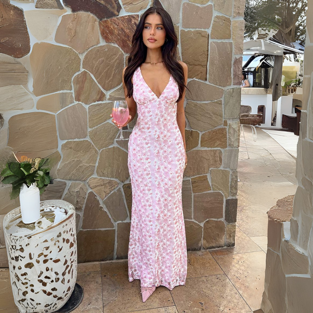 Ava| Women Wedding Guest Maxi Dress
