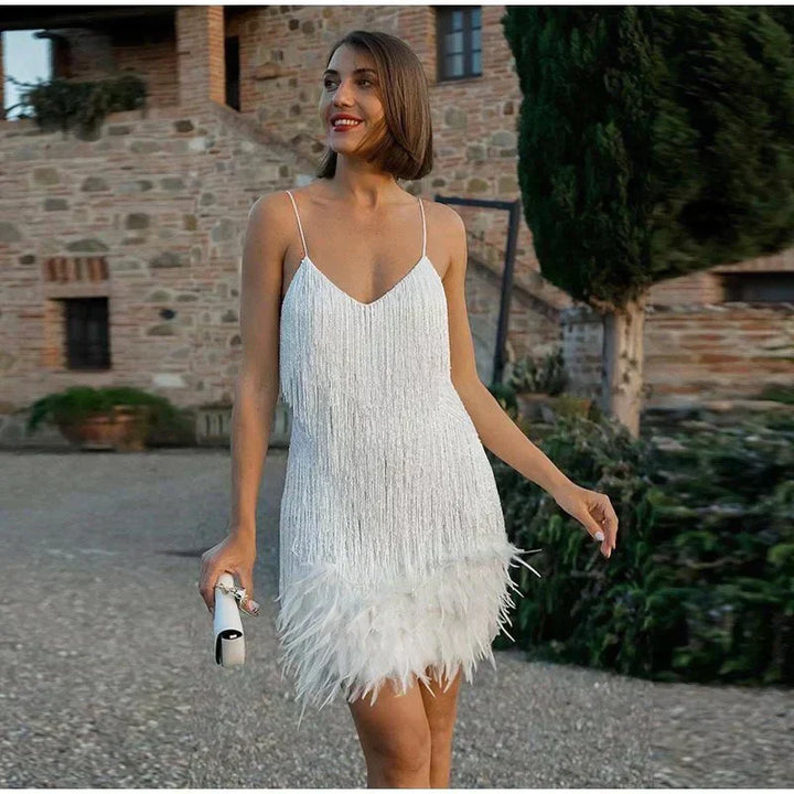 Mia | Women’s Summer Fitted Sequin Cocktail Mini Dress