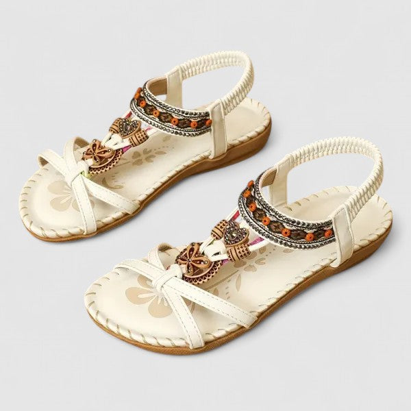 Kate | Womens Strappy Flat Open Toe Sandals