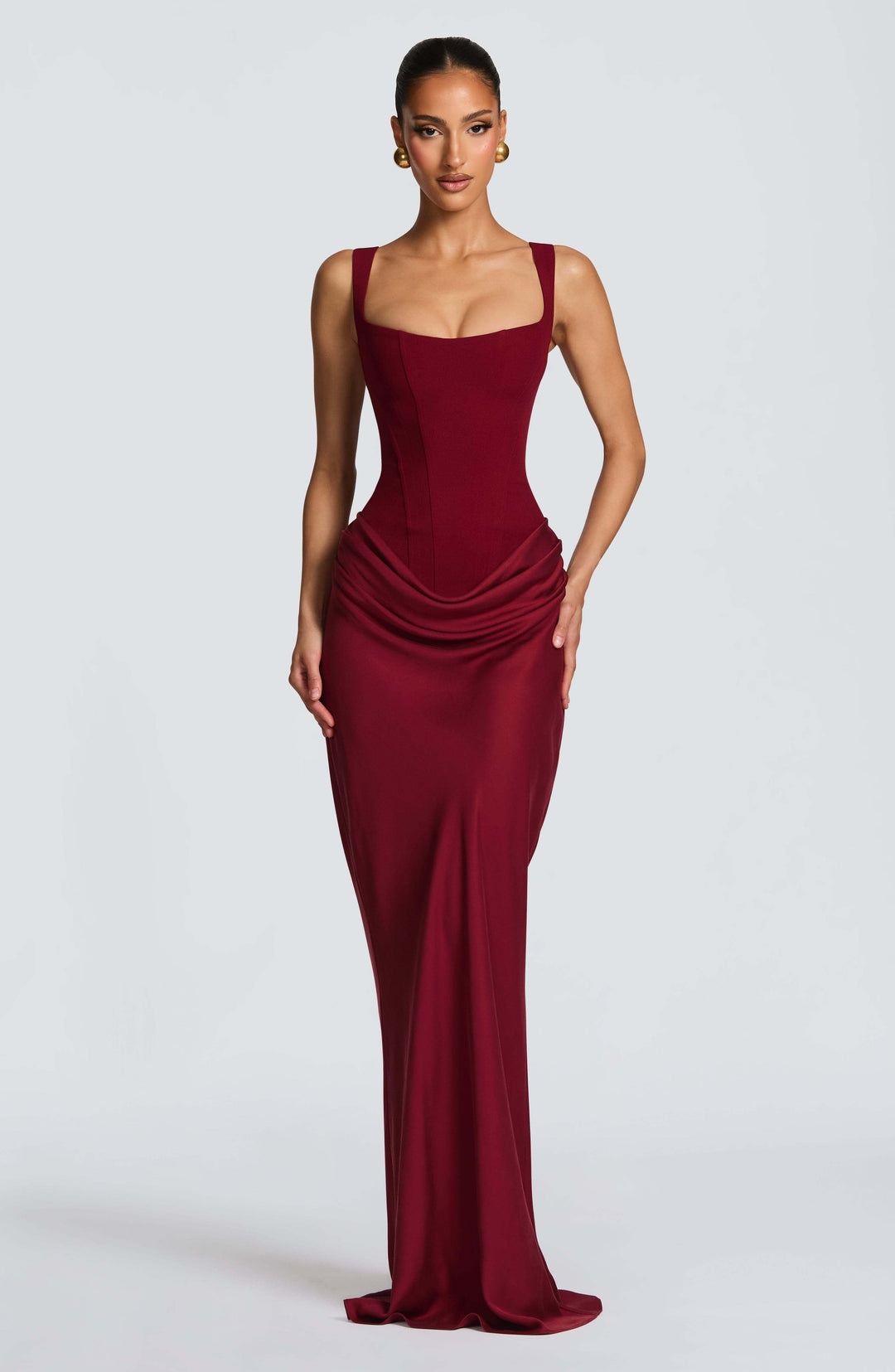 Jasmine | Women's Sleeveless Bodycon Maxi Wedding Guest Dress